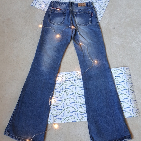 Blue Boot cut Jeans - Picture 5 of 6